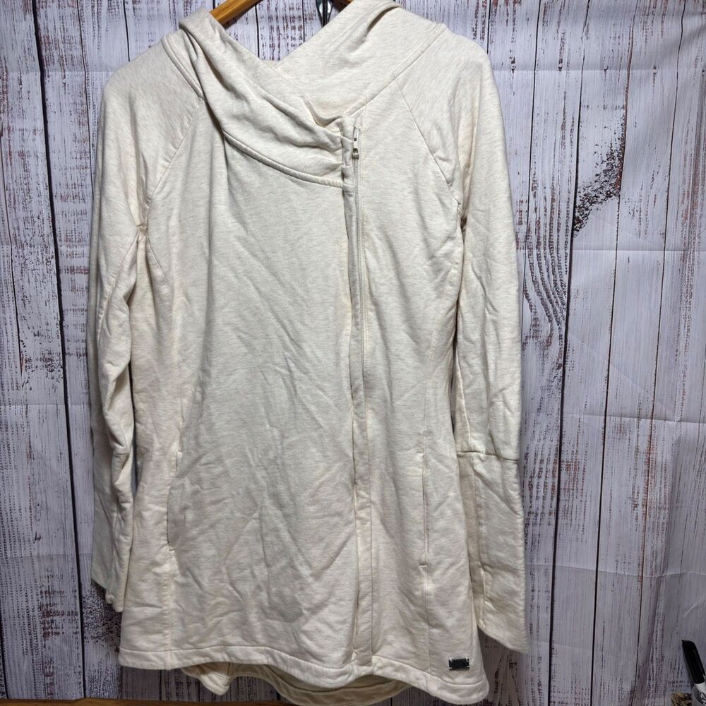 North Face Cream Tadasana Full Zip Hoodie Size XL